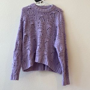 A light purple Aerie sweater!